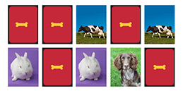 Giochi di memoria per bambini di 5 anni: gli animali della fattoria