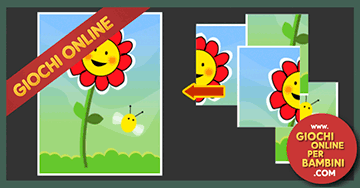 Simple e facile, per i più piccoli! Un puzzle divertente ed educativo per i bambini di età compresa fra 3 e 5 anni. Puzzle con 4 pezzi con il fiore