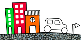 Giochi da colorare online: la piccola città