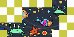 Nel mare! Gioco online per bambini piccoli