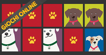 Gioco di Memoria per Bambini con gli animali I Cani