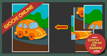 Bellissimo gioco di puzzle online per bambini piccoli sul nostro sito di giochi educativi: Auto