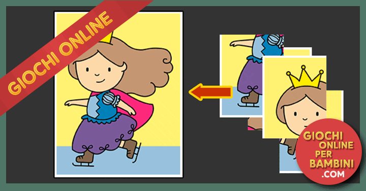 Puzzle online per bambini e ragazzi della scuola dell'infanzia: Principessa