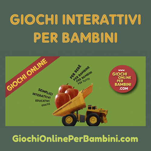 Giochi interattivi online e gratuiti per bambini