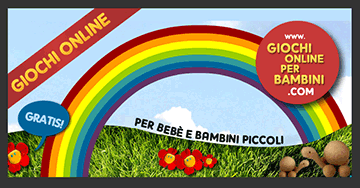 Arcobaleno! Giochi online gratis per beb� 