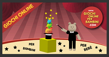 Giochi Online Per Bambini: per bambini 2 anni, 3 anni, 4 anni. Gratis e in Italiano: Il Mago Boris! 